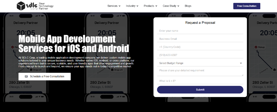 SDLC Corp Mobile App