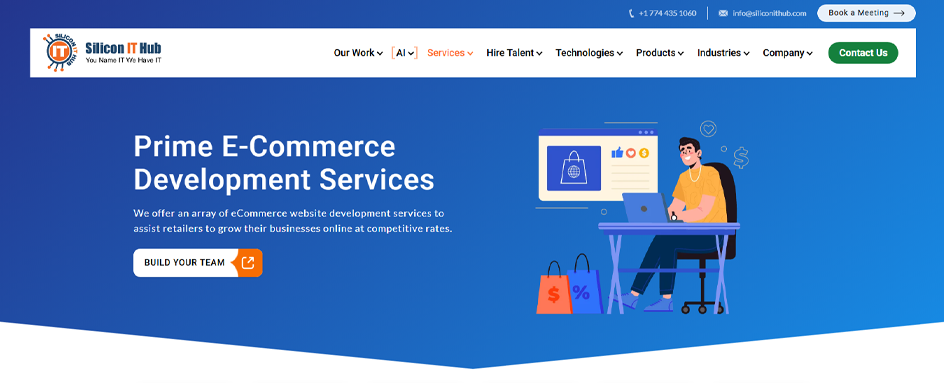 Silicon IT Hub - E commerce Development India