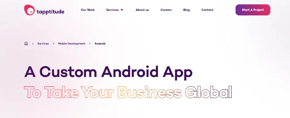 Tapptitude - Andriod Add Development UK