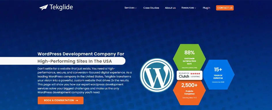 Tekglide - wordpress development usa