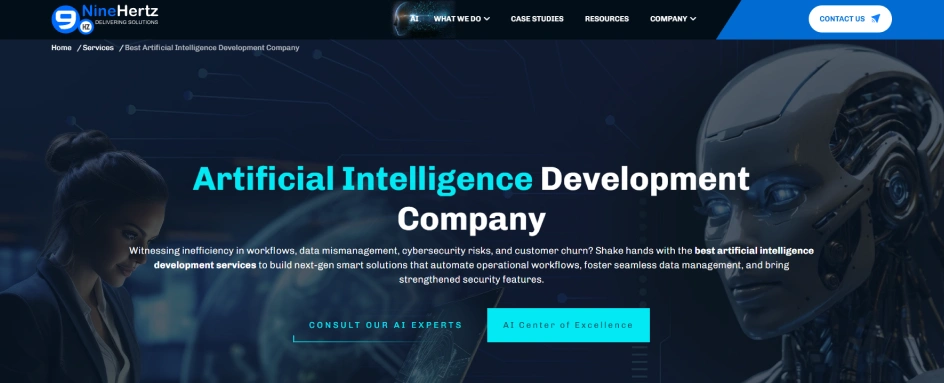 Theninehertz - AI Development India