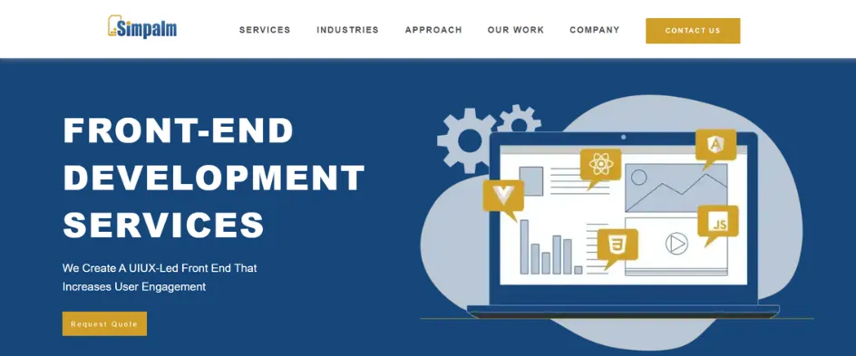 Simpalm - Frontend Development