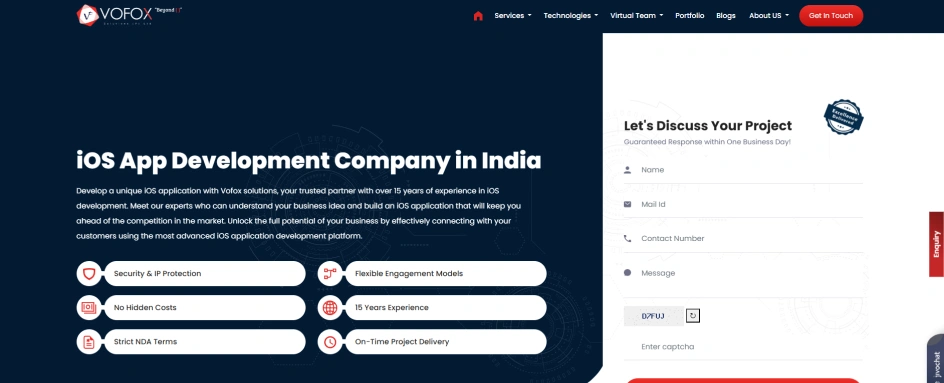 Vofox Solutions - iOS App Development India