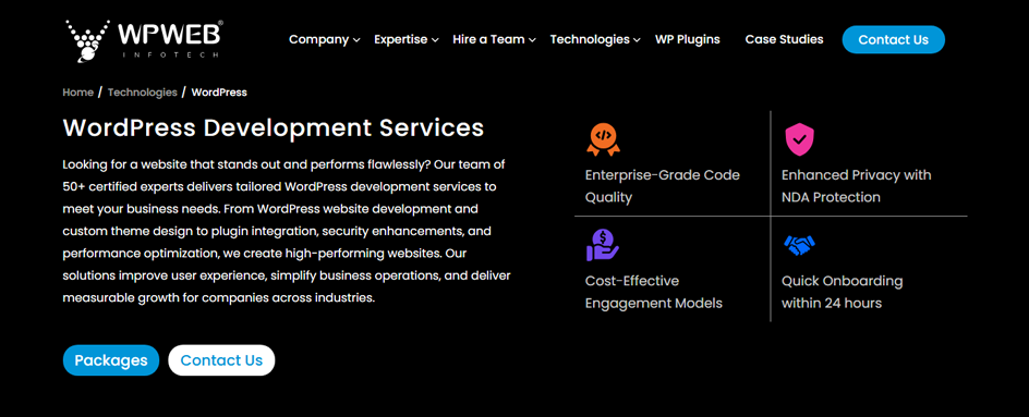WPWeb Infotech WPD