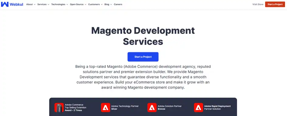 Webkul - Magento Development