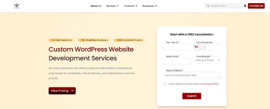 WisdmLabs - wordpress development usa