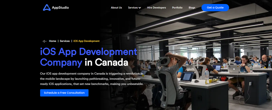 AppStudio IOS Canada