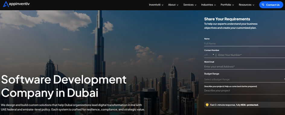 Appinventiv Software Dev UAE