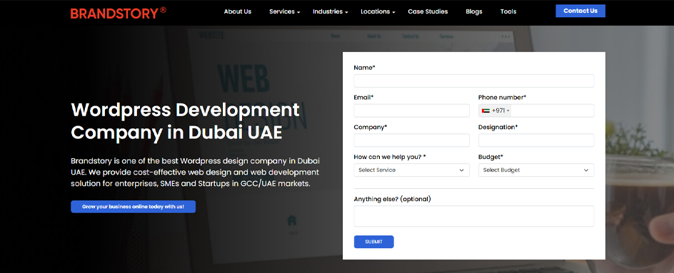 BrandStory WordPress UAE