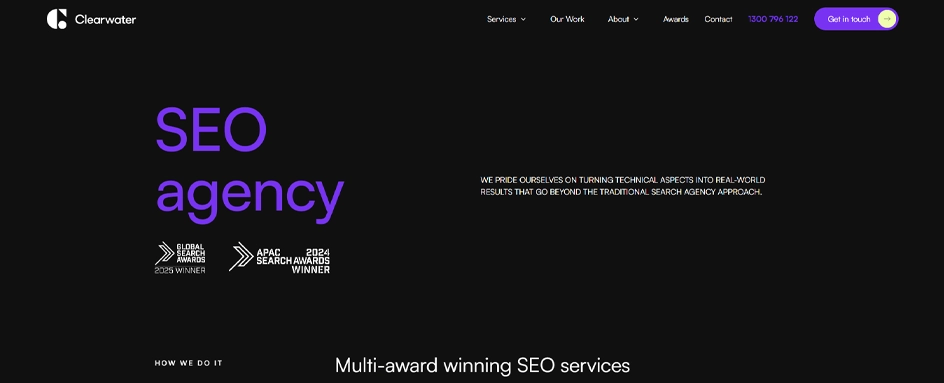 Clearwater Agency SEO AUS