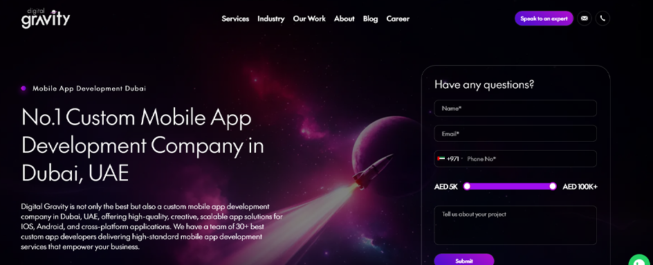 DigitalGravity Mobile UAE