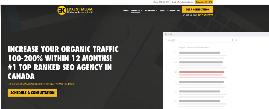 EdKent Media SEO Canada