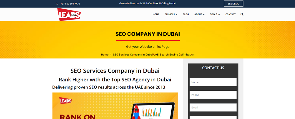 Leads Dubai