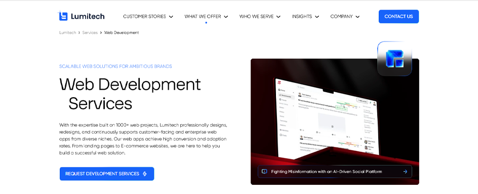 Lumitech Web Dev UAE