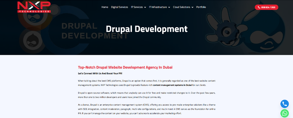 NXP Technologies Drupal UAE