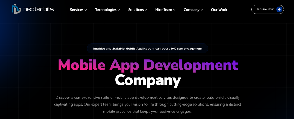 NectarBits Mobile app