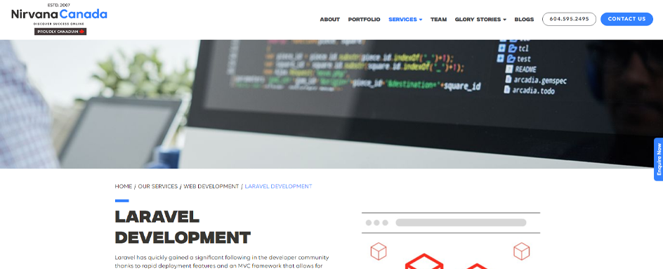 Nirvana Canada Laravel Canada