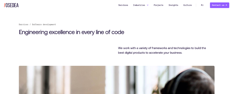 Osedea software dev