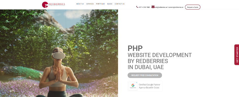 Red Berries PHP UAE