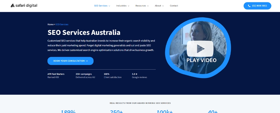 Safari Digital SEO AUS