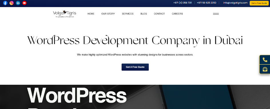 Volga Tigris WordPress UAE