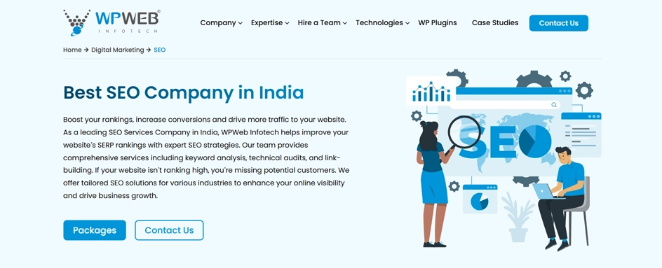 WPWeb Infotech SEO AUS
