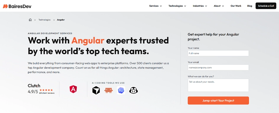 BairesDev Angular