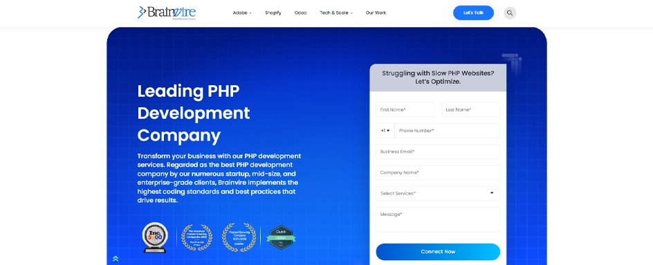 Brainvire - PHP Development