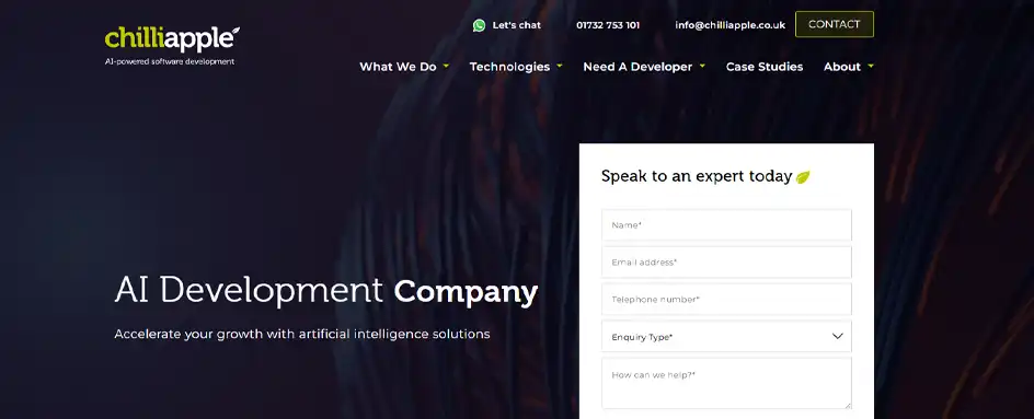 Chilliapple - Ai Development UK
