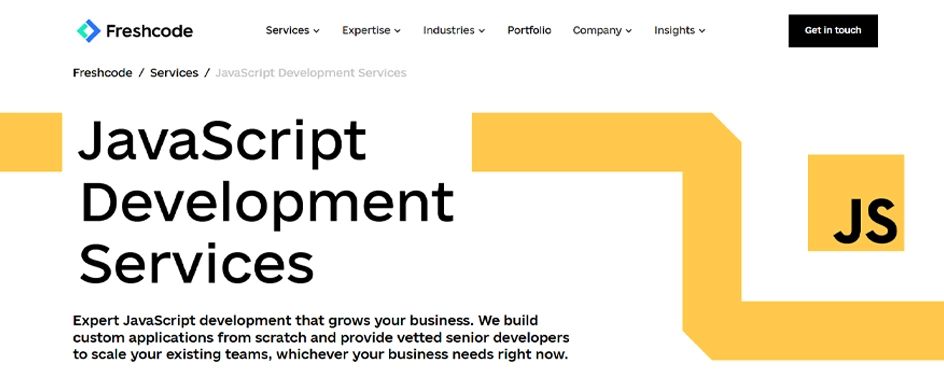 Freshcode javascript