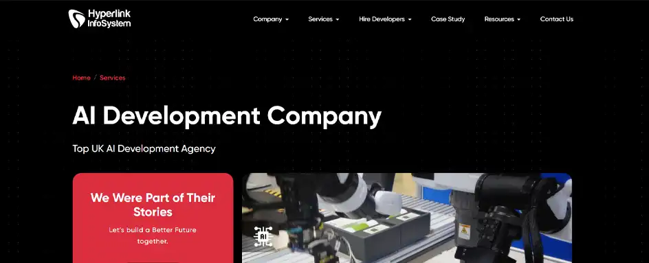 Hyperlink Infosystem - Ai Development UK