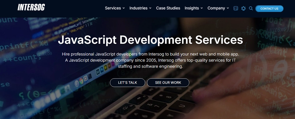 Intersog javascript