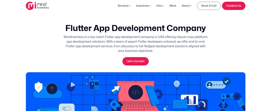 Mindinventory - Flutter App Development