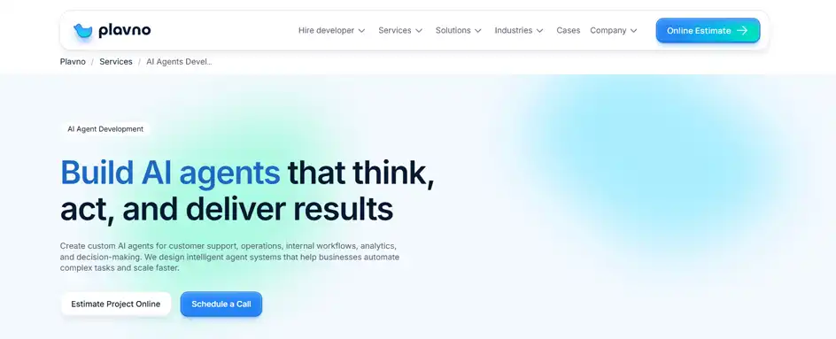 Plavno - Ai Development UK