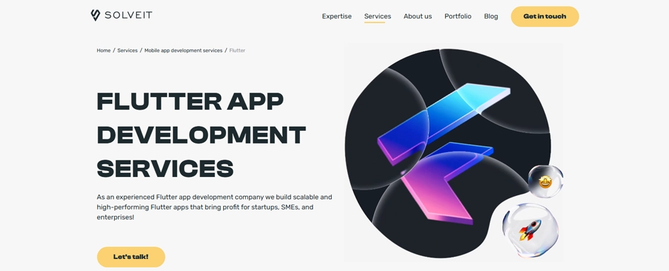 Solveit - Flutter App Development