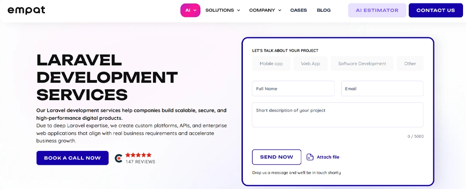 empat - Laravel development