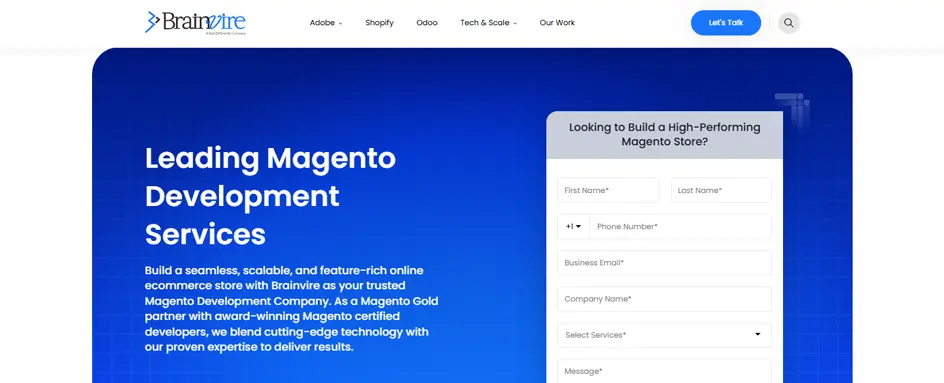 Brainvire magento