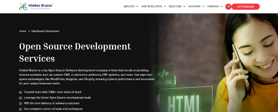 Hiddenbrains - Open Source Development Companies