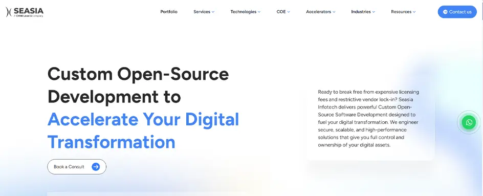 Seasiainfotech - Open Source Development Companies