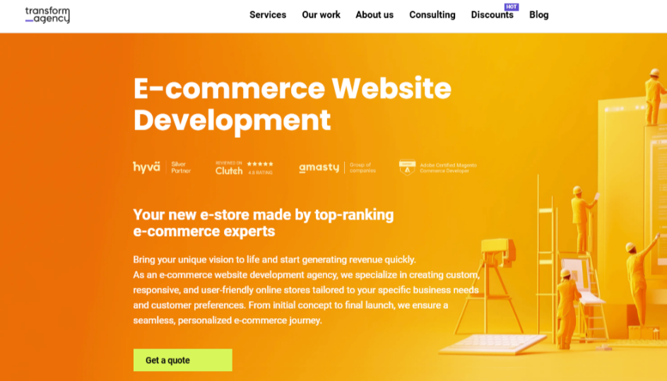 Transform Agency Ecommerce