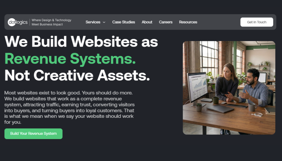 Dotlogics web designe