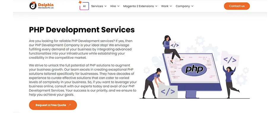 PHP Development Dolphin