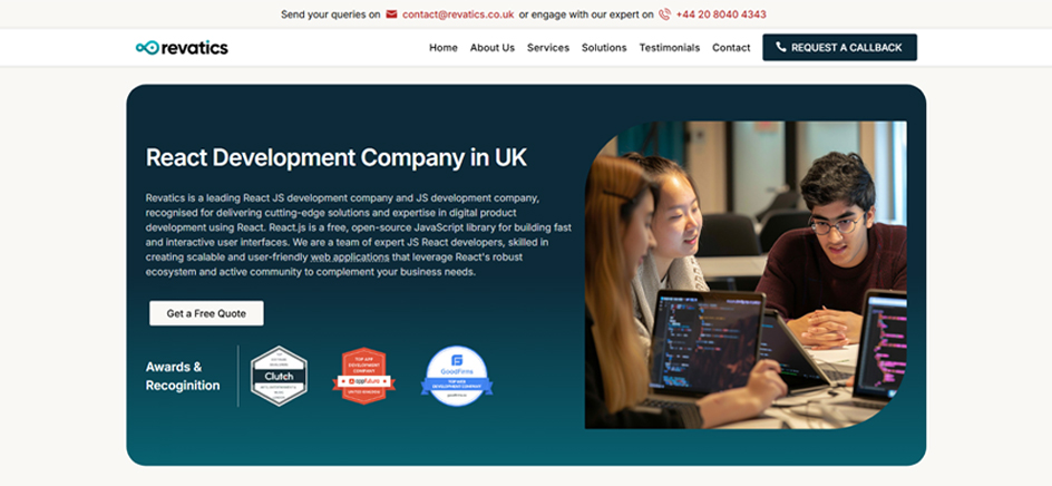 Revatics - ReactJS UK
