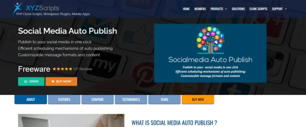 Social Media Auto Publish
