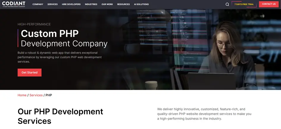 Codiant PHP