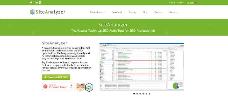 site analyzer