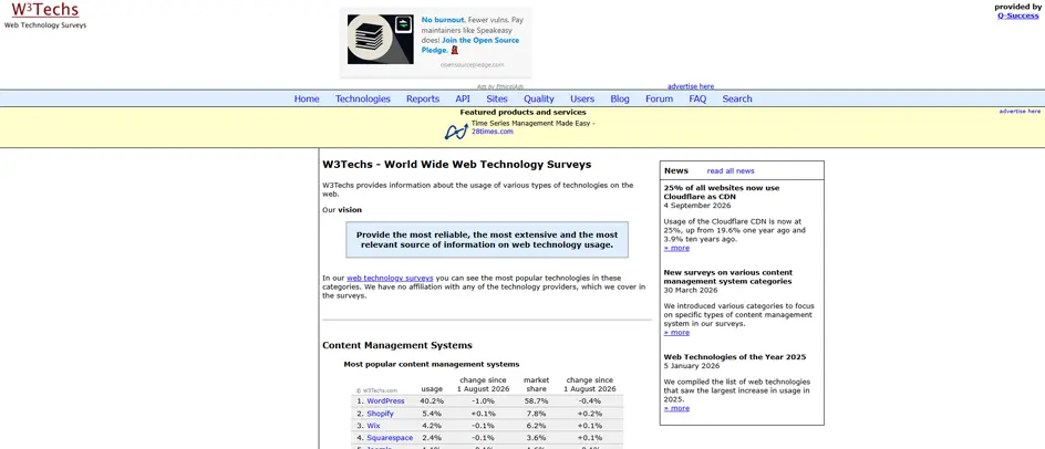 w3tech